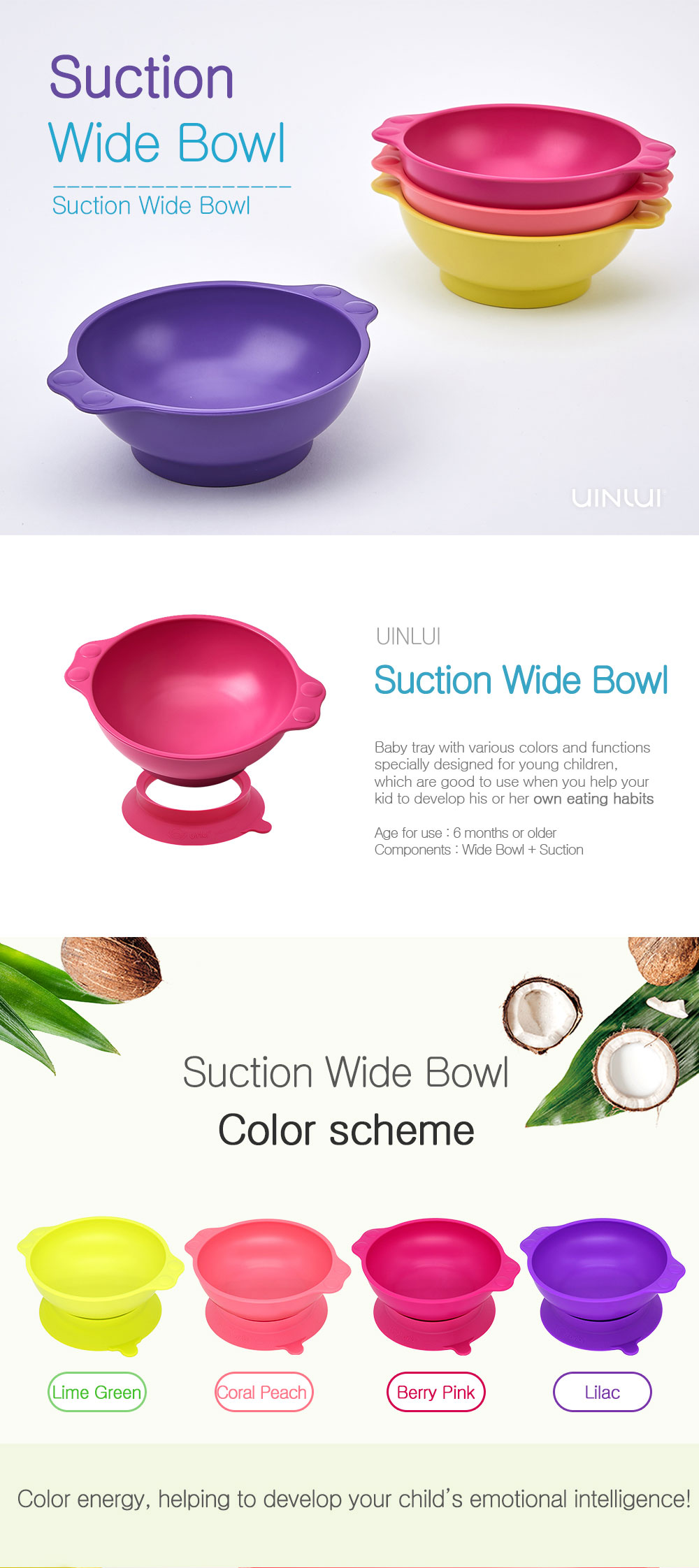 Suction Wide Bowl